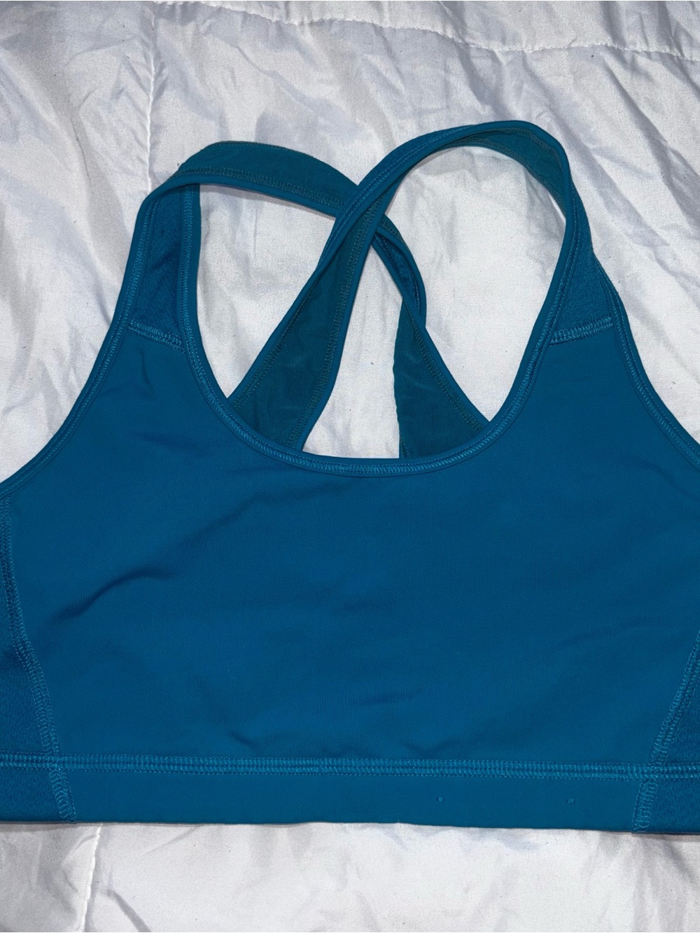 Alo Teal Racerback Sports Bra - Women’s S